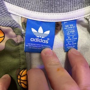 Mini Rodinin Adidas truck suit